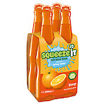 Product image of Squeeze It Still Juice Drink Orange 4 x 200ml by SQUEEZE IT