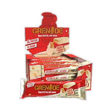 Product image of Grenade High Protein White Chocolate Salted Peanuts Protein Bar by Grenade