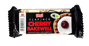 Product image of Cherry Bakewell Flapjack by Pearl's Cafe