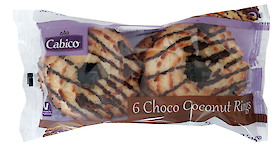 Product image of Chocolate Coconut Rings by Cabico