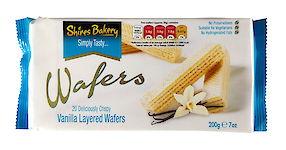 Product image of Vanilla wafers by Shires Bakery