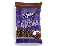 Product image of Milk Chocolate Raisins by Joybags