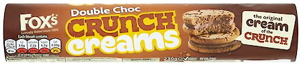 Product image of Double Choc Crunch Creams (16 per case) by FOX'S
