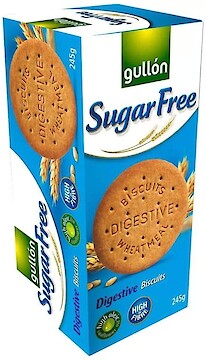 Product image of Gullon Sugar free Digestive biscuits 245g by Gullon
