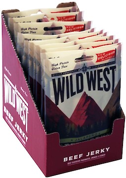 Product image of Wild West Beef Jerky Jalapeno by Wild West