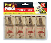 Product image of Mouse Traps 4pk by Pest Police