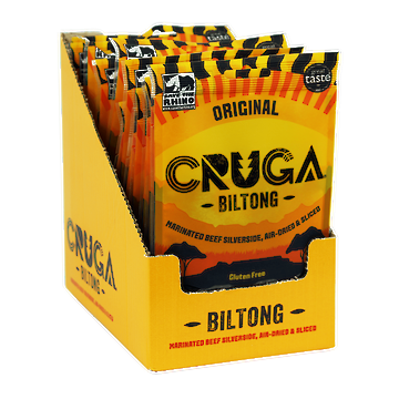 Product image of Cruga Biltong Original 12 x 35g by Cruga